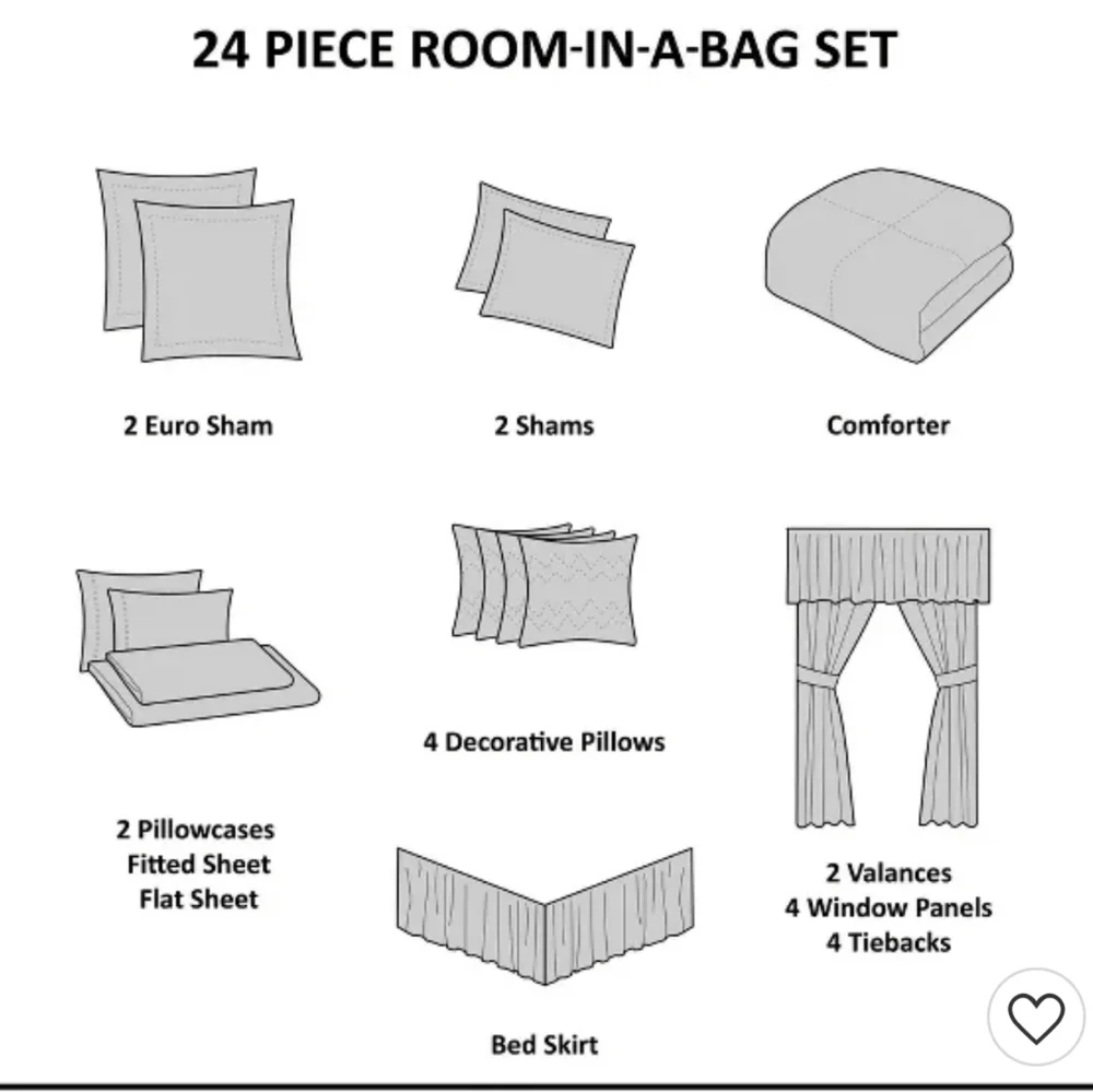 Joella Room in a Bag 24pc🩷🩷